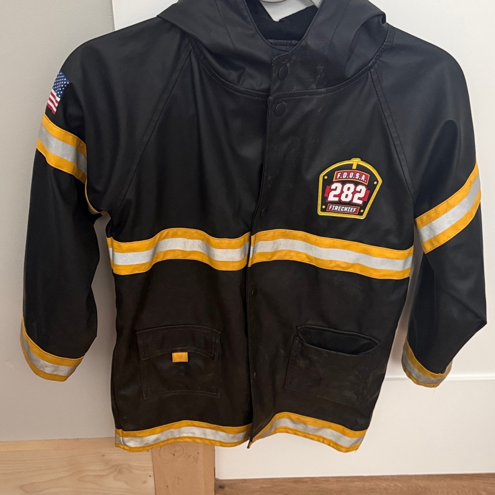 Western Chief Black and Yellow Kids Raincoat